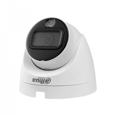 HDCVI відеокамера Dahua 2 Мп DH-HAC-HDW1200TRQP-A (2.8mm) з вбудованим мікрофоном для системи відеоспостереження